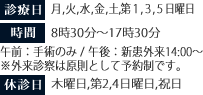 診療時間